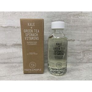 NEW NIB Youth To The People Kale Green Tea Spinach Face Cleanser 30ml/1oz AUTHN